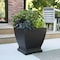 Mayne Acadia 20in Tall Planter - Black 5920-B - alternate 4